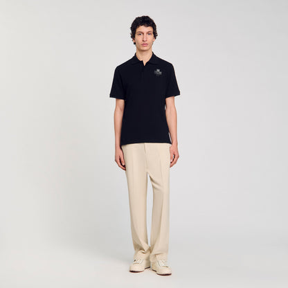 Sandro Cotton polo shirt