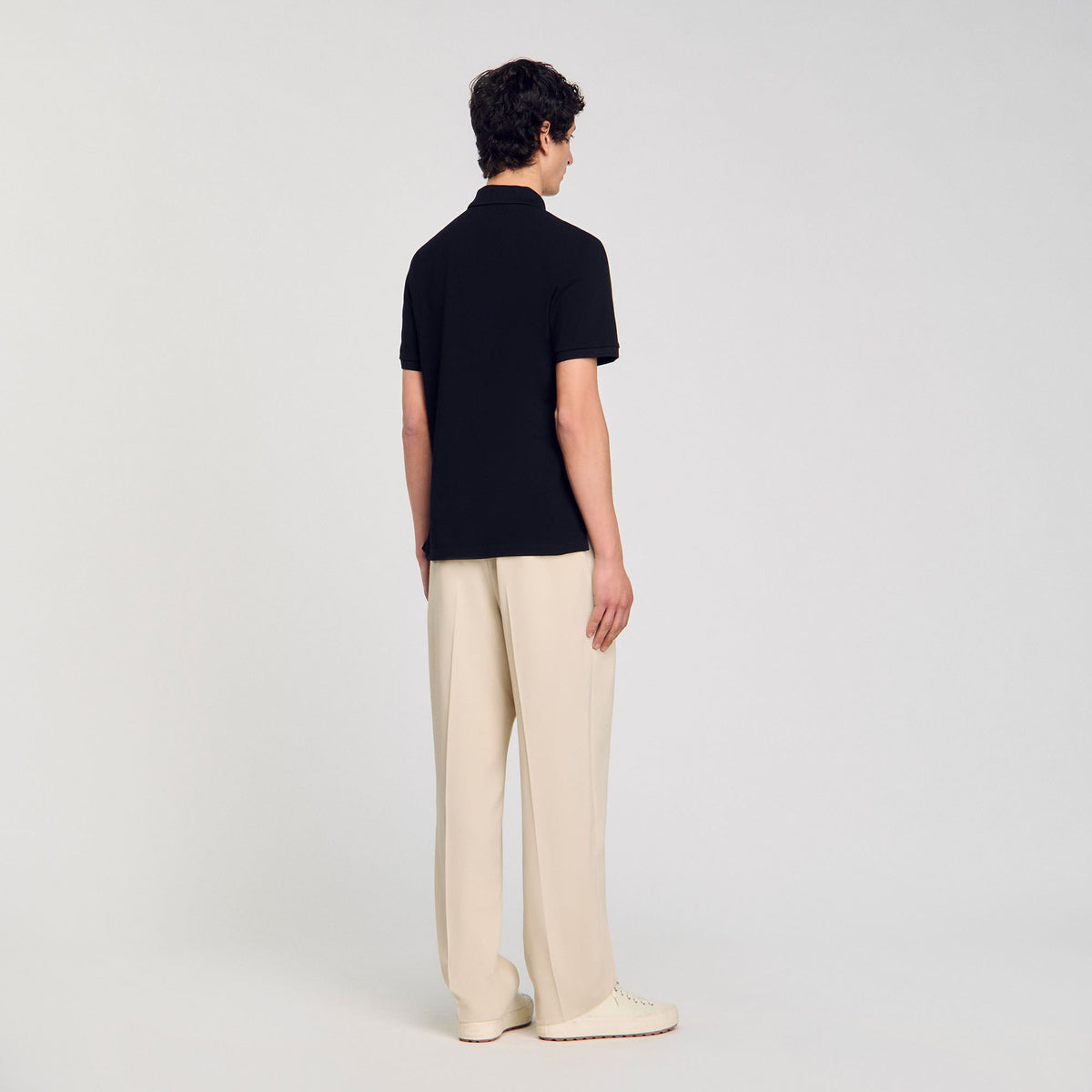 Sandro Cotton polo shirt