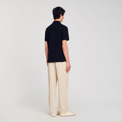 Sandro Cotton polo shirt