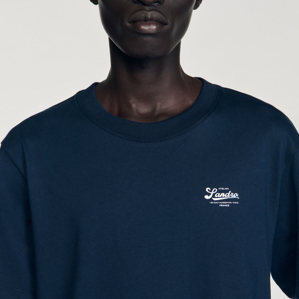 Sandro T-shirt with appliqué logo