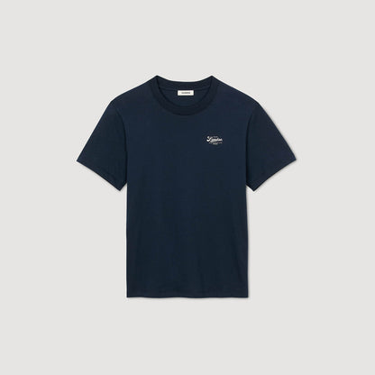 Sandro T-shirt with appliqué logo