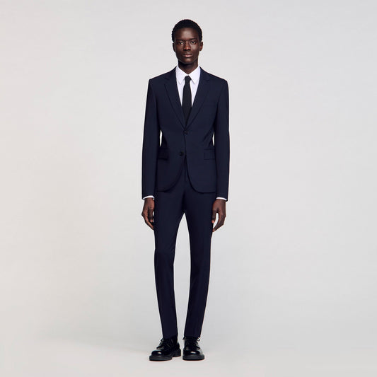 Sandro Classic wool suit jacket