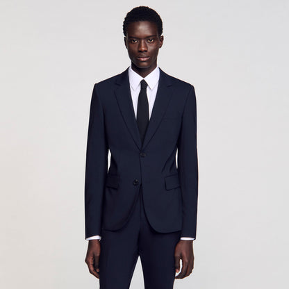 Sandro Classic wool suit jacket