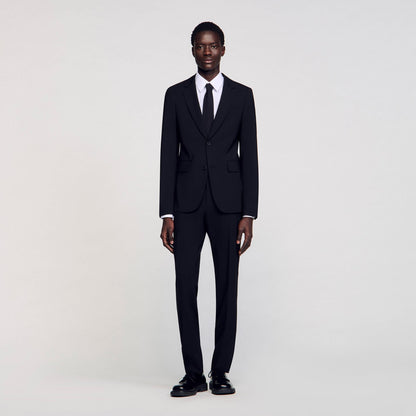 Sandro Virgin wool suit jacket