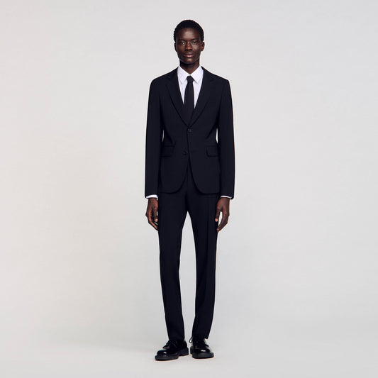 Sandro Virgin wool suit jacket
