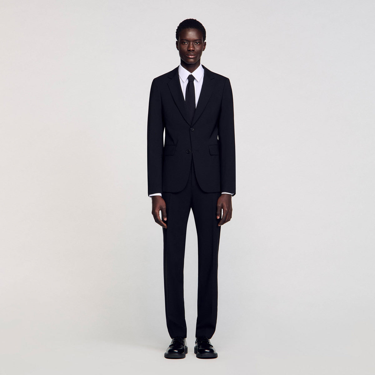 Sandro Virgin wool suit jacket