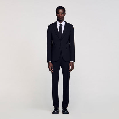 Sandro Virgin wool suit jacket