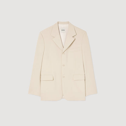 Sandro Oversized wool suit jacket