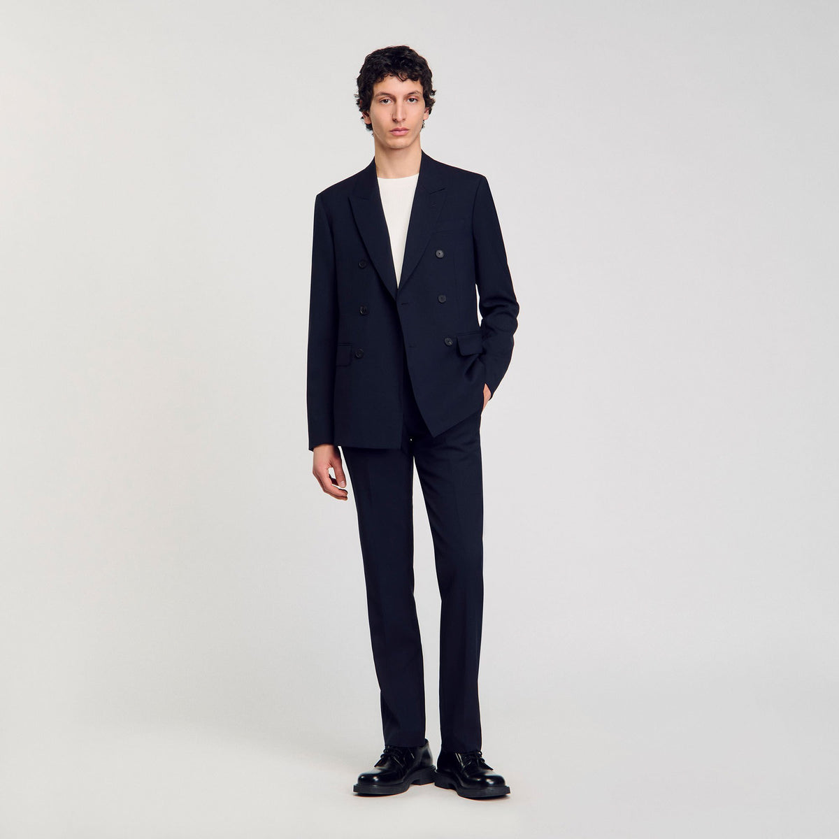 Sandro Double-breasted suit jacket