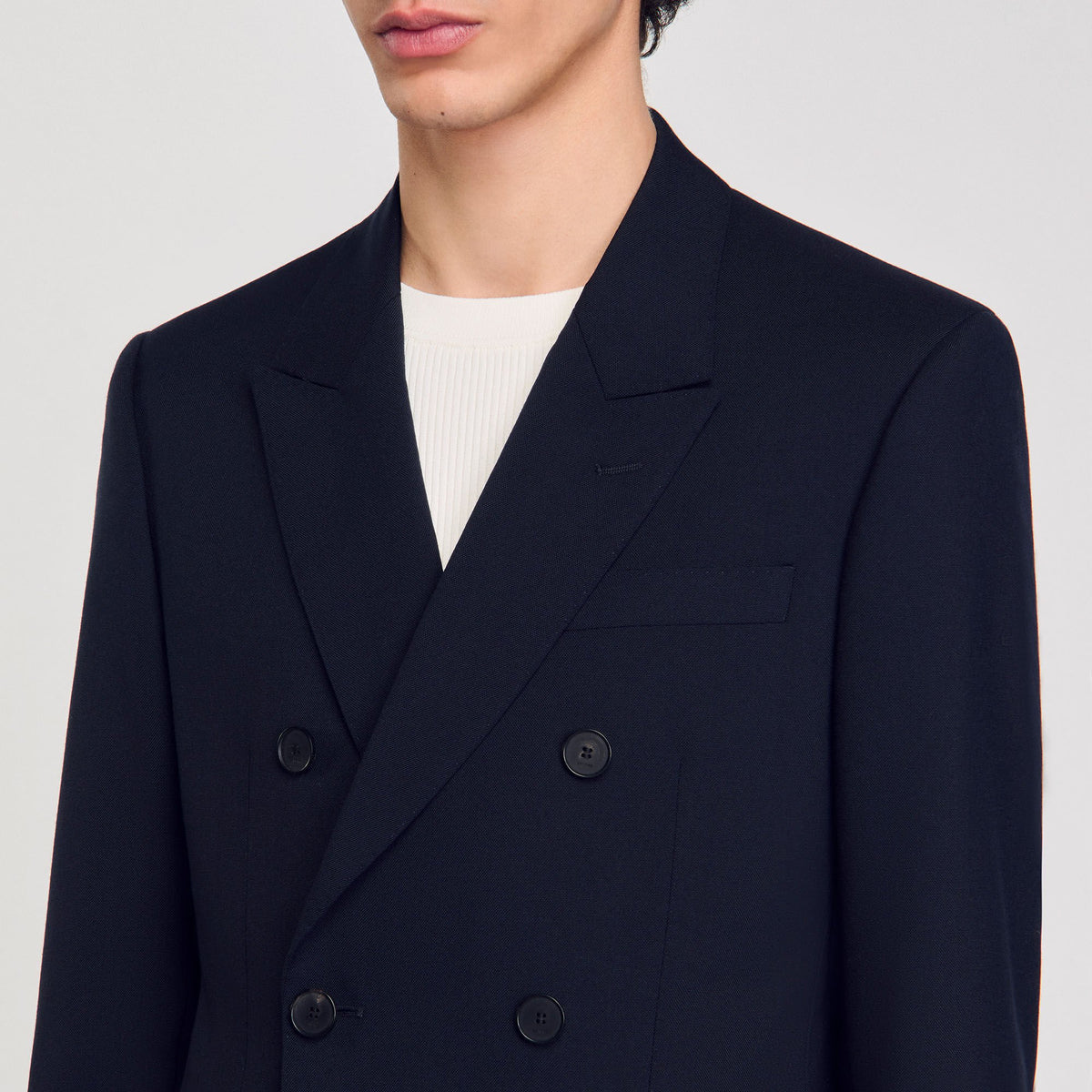 Sandro Double-breasted suit jacket