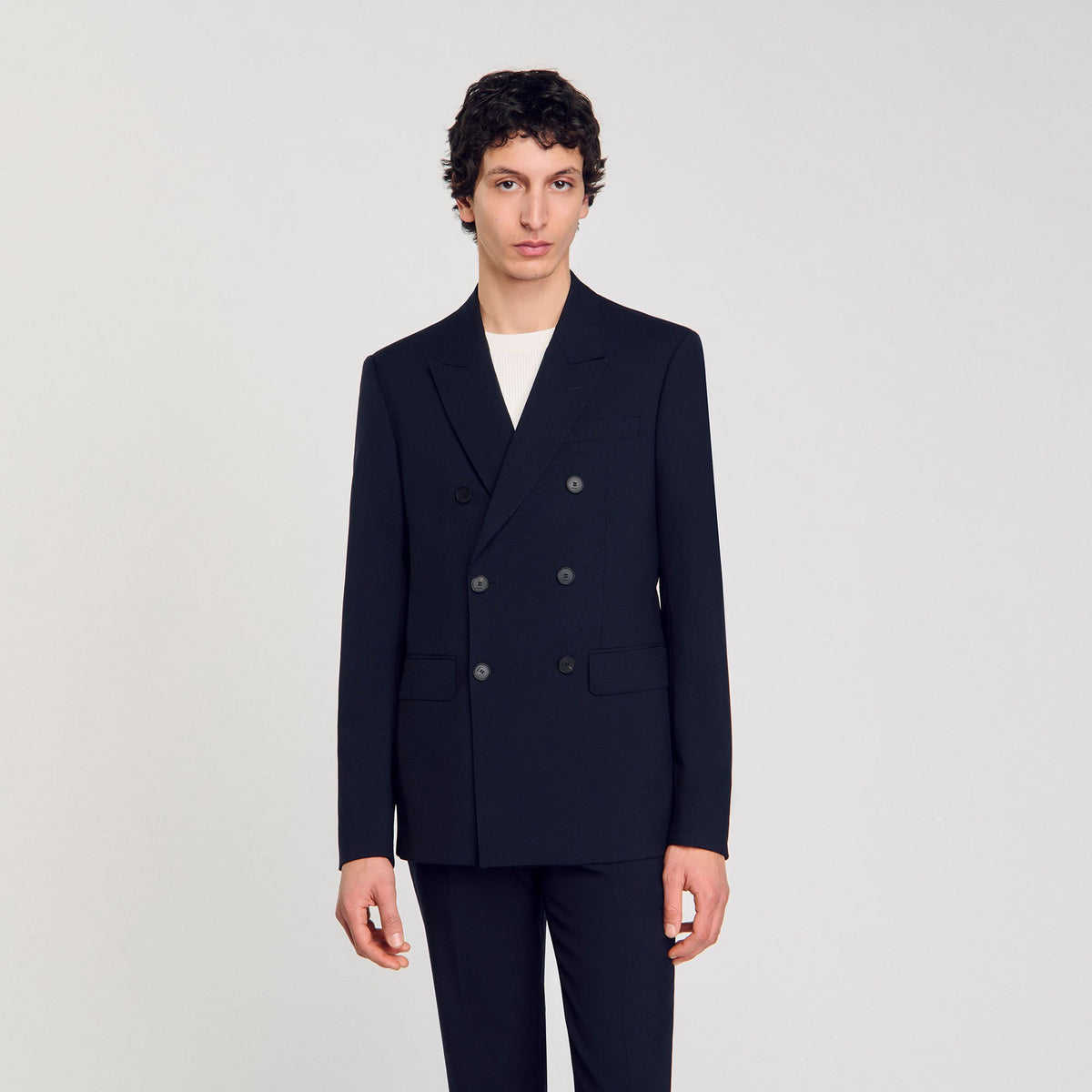 Sandro Double-breasted suit jacket