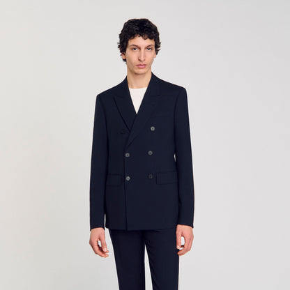 Sandro Double-breasted suit jacket