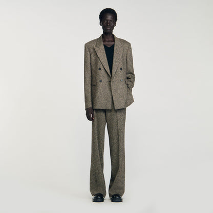 Sandro Double-breasted suit jacket