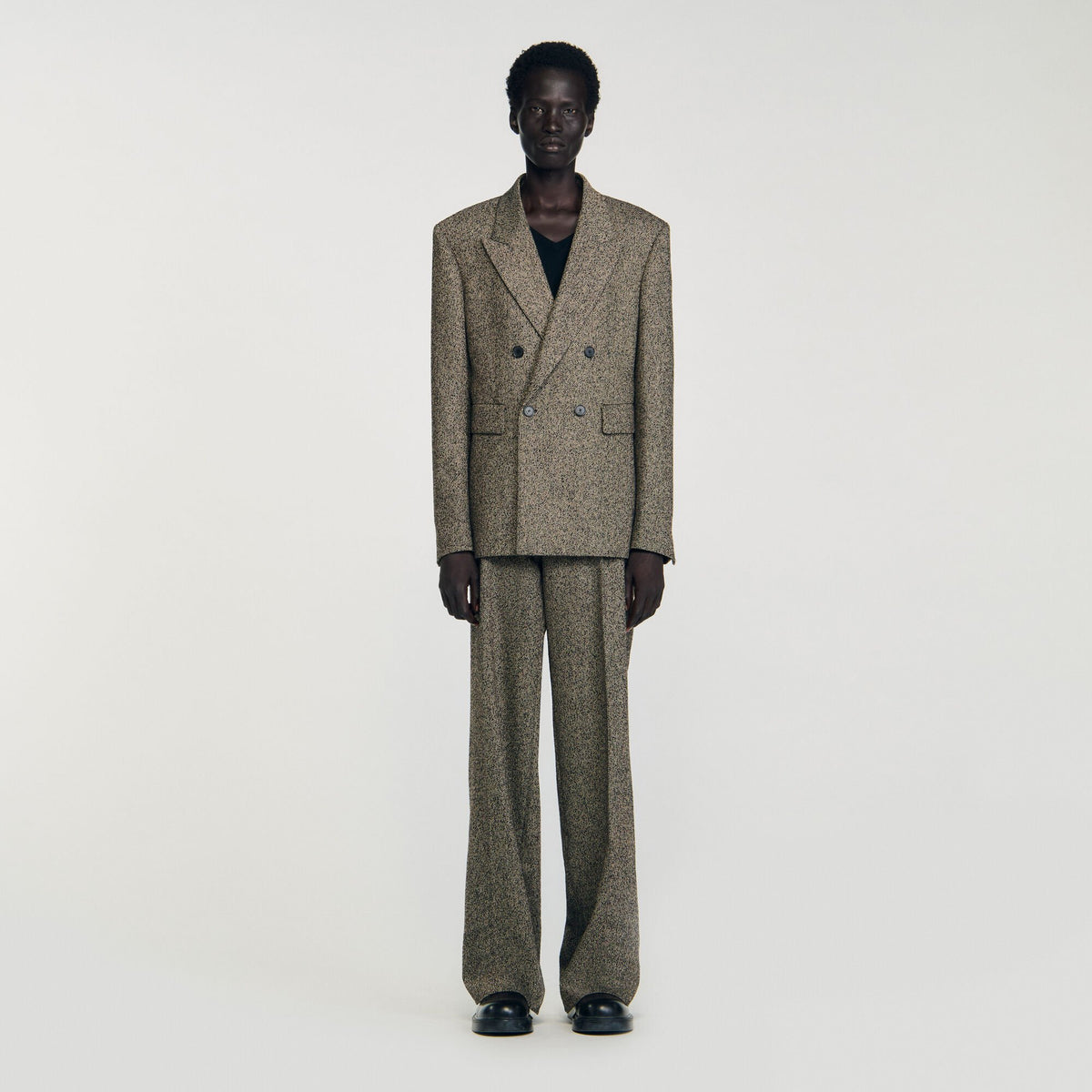 Sandro Double-breasted suit jacket