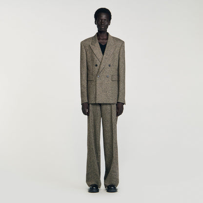Sandro Double-breasted suit jacket
