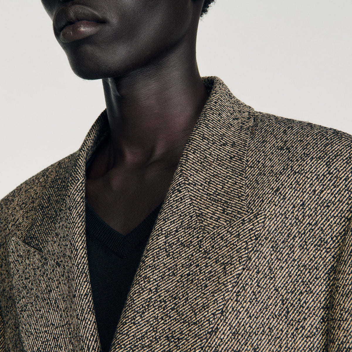 Sandro Double-breasted suit jacket