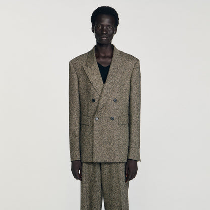 Sandro Double-breasted suit jacket